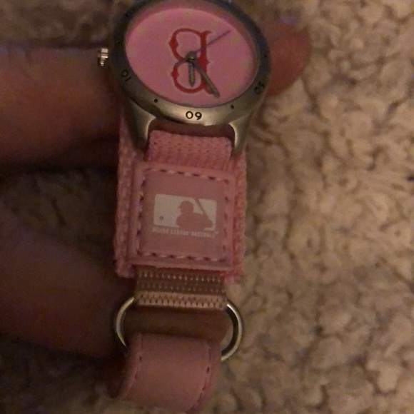 MLB BOSTON RED SOX 2004 WORLD SERIES special edition PINK  Velcro women’s - Picture 2 of 4